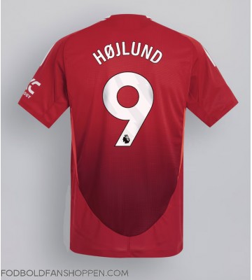 Manchester United Rasmus Hojlund #9 Hjemmebanetrøje 2024-25 Kortærmet